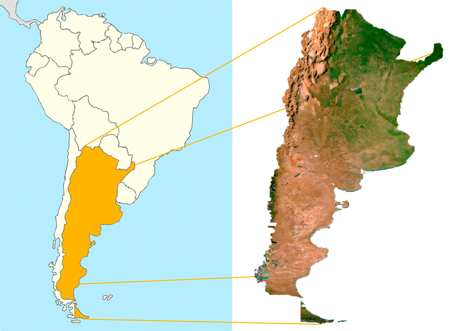 Argentina Map