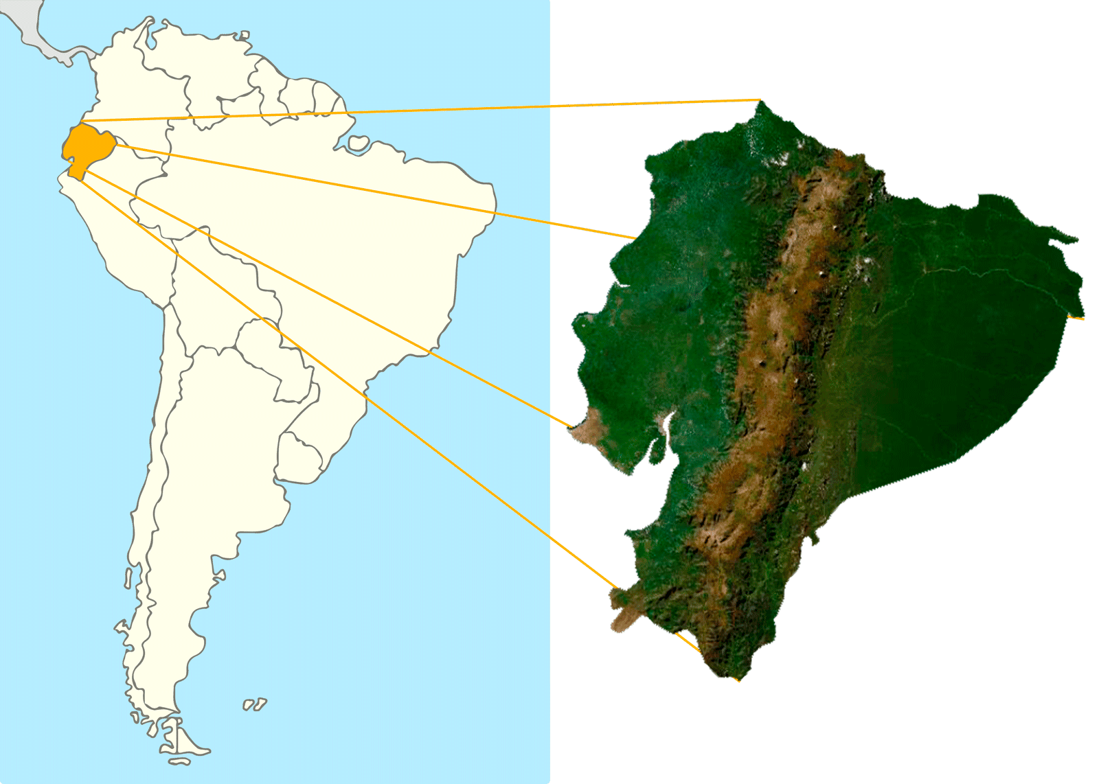 Ecuador Map