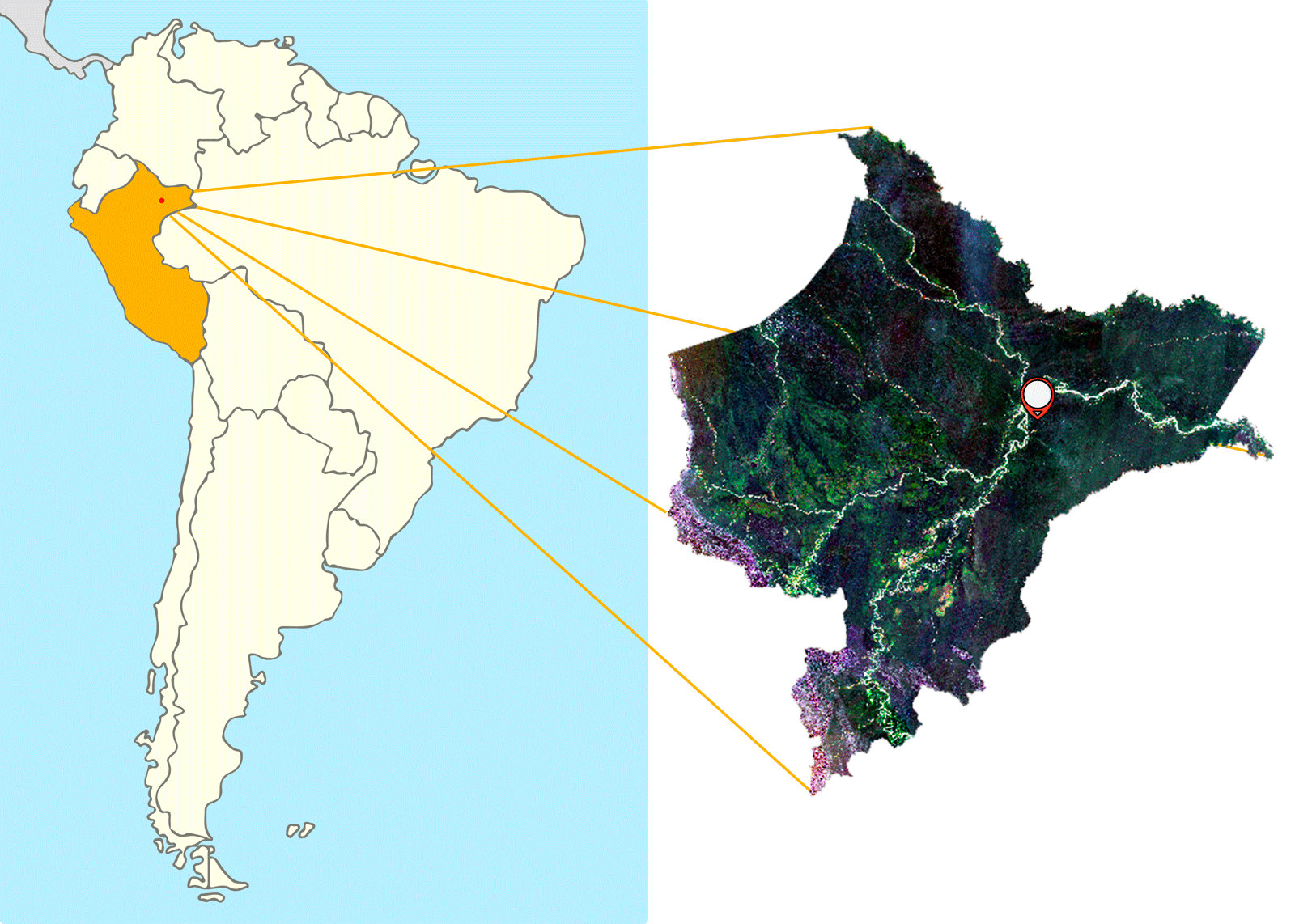 Iquitos Map